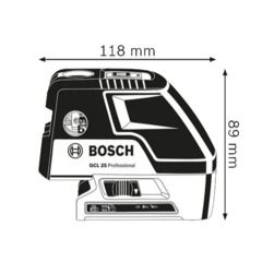 Nivel Láser GCL 25 Bosch Autonivelante Punto y Línea - Cooperativa Agropecuaria de Bolivar LTDA