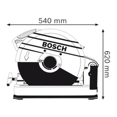 Sierra Sensitiva GCO 14 24 Bosch 2400w - Cooperativa Agropecuaria de Bolivar LTDA