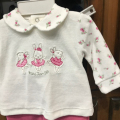 Conjunto plush "Conejitas bailarinas" - comprar online
