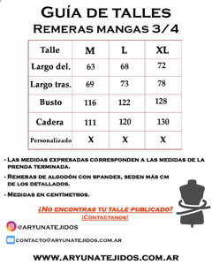 Remera Doble Lanilla Sahara - ARYUNA TEJIDOS