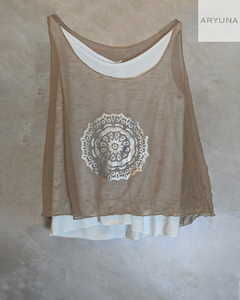 Musculosa Doble Owari - ARYUNA TEJIDOS