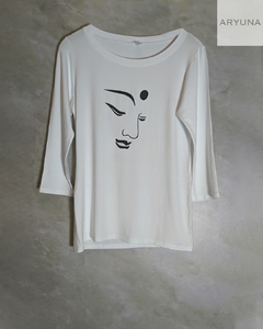 Remera Manga 3/4 Buda