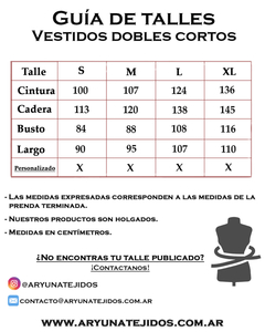 Vestido Doble Lanilla Juno - ARYUNA TEJIDOS