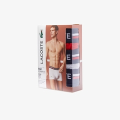 Trunks Underwear Pack 3 Boxers Jersey Liso Lacoste (8031) - comprar online