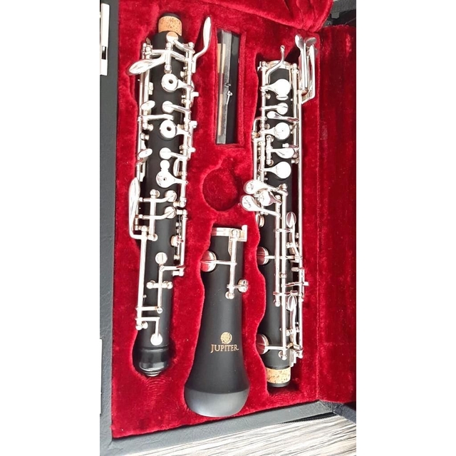 Oboé Jupiter JOB355 de resina com terceira oitava Seminovo