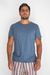 Remera Pima celeste - Hombre - LA COUTURE