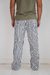 Imagen de PANTALÓN LOUMARIN BLANCO Y NEGRO - UNISEX