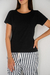 Remera Pima negra - Mujer - comprar online