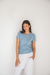 Remera Pima celeste - Mujer - comprar online