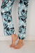 PIJAMA MAYENNE ESTAMPADO AZUL Y NEGRO - tienda online