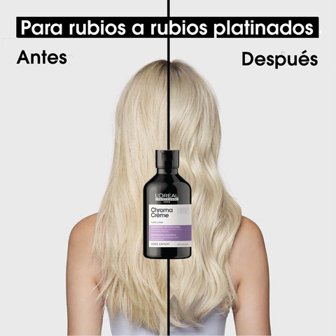Serie Expert Chroma. Shampoo Matizador Violeta. Consultar Stock