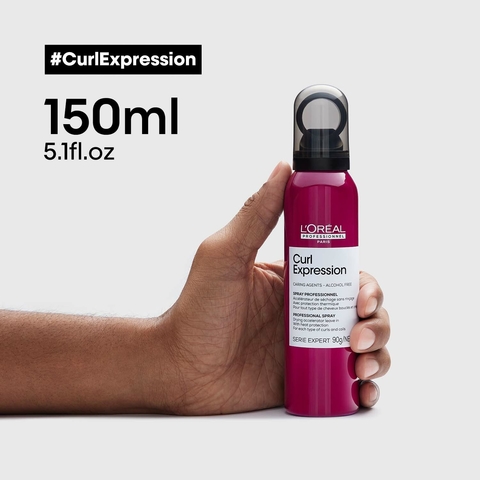 Serie Expert Curl Expression. Spray acelerador de secado. Consultar Stock.