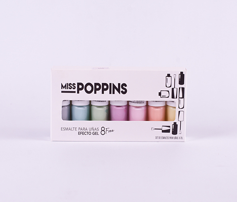 Cajas esmaltes para uñas