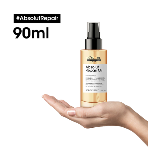 Serie Expert Absolut Repair Oil. Tratamiento Multi-Beneficio sin Enjuague. Consultar Stock.