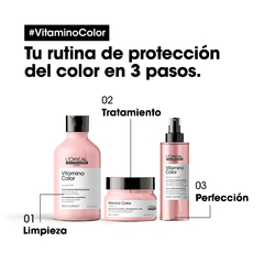 Serie Expert Vitamino Color. Shampoo para un color radiante. Consultar Stock - Mariana Ardissono - Tienda online -