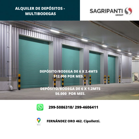 Alquiler de Depósitos-Multi bodegas