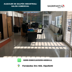 Alquiler de Galpón Industrial/ Salón Comercial - comprar online