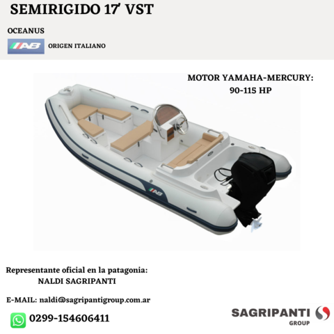 Semirigidos AB- 17' VST