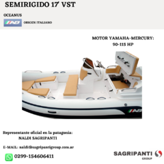 Semirigidos AB- 17' VST - sagripanti