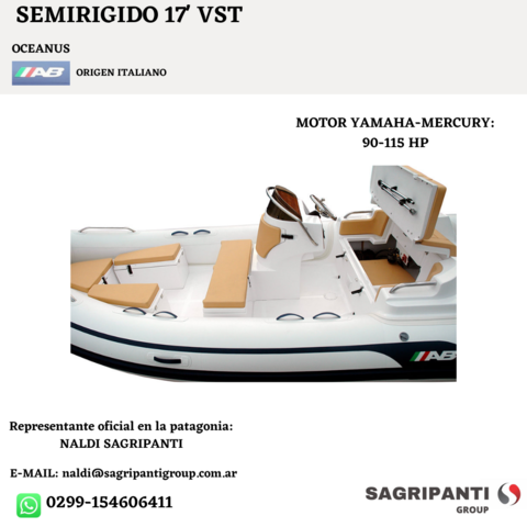 Semirigidos AB- 17' VST