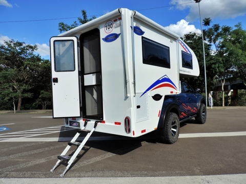 Campers para camionetas doble cabinas- Capacidad 4 Personas