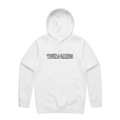 Hoodie "YOUNGCARDS GOOD TIMES ROLL" (WHITE)