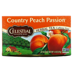 Temperos Celestiais, Chá de Ervas - Country Peach Passion, 41 g