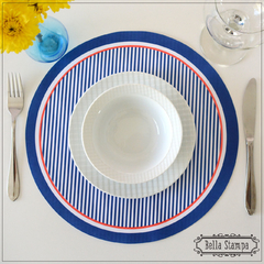 PLATO DE SITIO COMBINADO NAVY - Bella Stampa