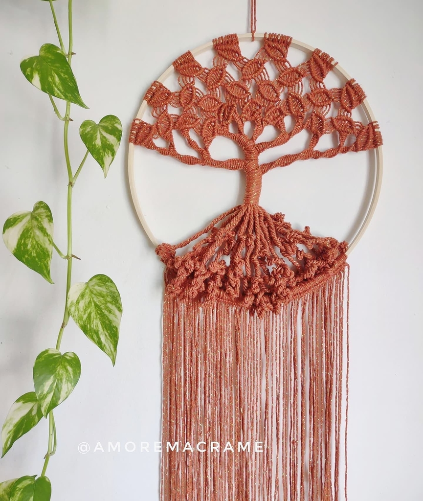 Árvore da vida telha G - Comprar em AmoreMacrame Árvore da vida telha G - Comprar em AmoreMacrame
