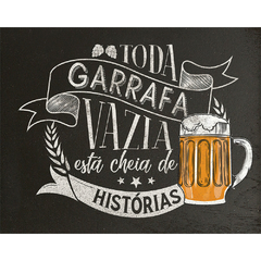 Conjunto com 3 Placas Decorativas 24x19 - Cerveja - Estúdio Amora | A Loja Oficial de Itens de Decoração e Acessórios