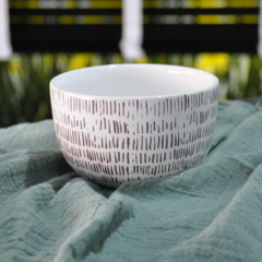 Bowl Gold blanco