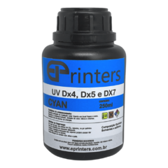 Tinta UV Cyan para Pelicula de Unha - 250 ml