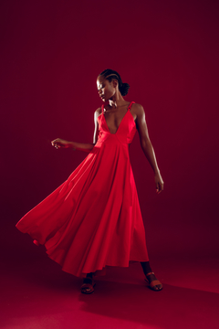 vestido desiderium vermelho na internet