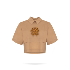 camisa cropped sacro