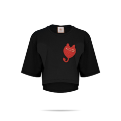 t-shirt cropped vida