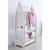 Perchero / Estantería infantil tipo casita - comprar online