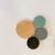 Juego de percheros circulares de madera - comprar online