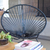 Silla Acapulco con estructura de hierro macizo y tejido en PVC - tienda online