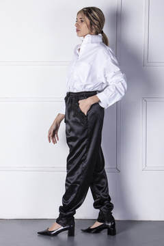 MARA-Pantalón Babucha Lounge de Satén en internet