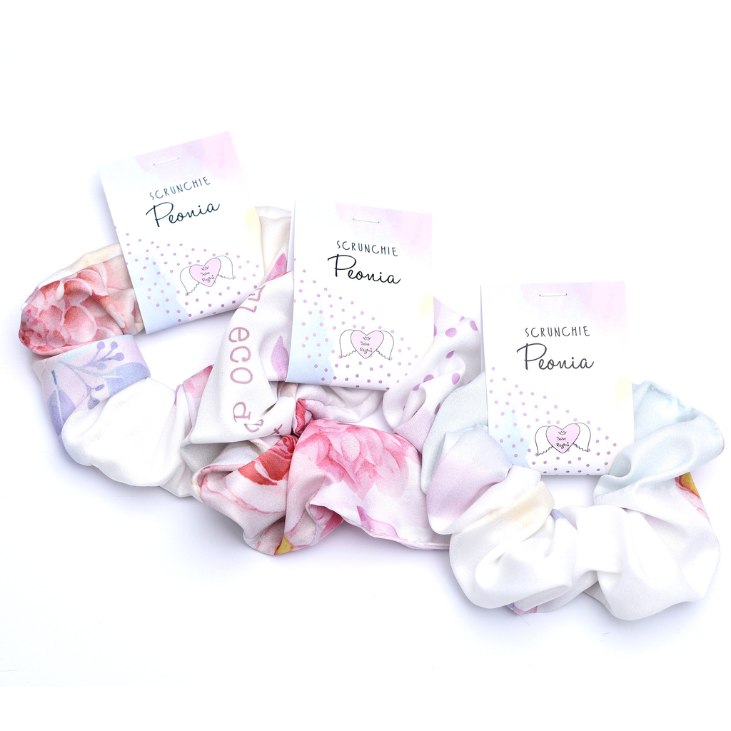 Scrunchie Peonia - Comprar en Felicitas