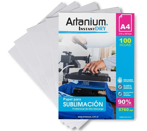 Papel de sublimacion por 100u - Prodigystore