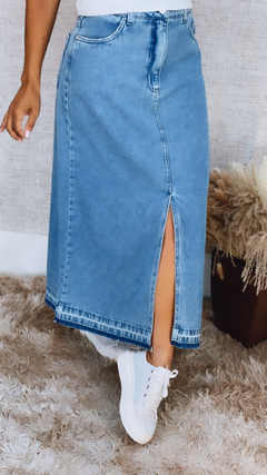 Saia midi laura - comprar online