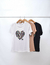 REMERA CORAZON MULTI PLUMAS ART. 3100-1 en internet