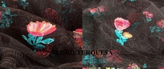 Microtul con Flores Bordadas - comprar online