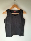Musculosa negra SILENZIO