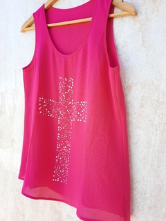 Musculosa con cruz - Feria Americana Vistalba Mendoza