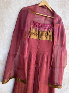 Vestido bordado largo - comprar online