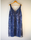 Vestido Azul de gasa MARALMA