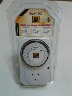TEMPORIZADOR MECANICO PROGRAMABLE JA 1660 - comprar online