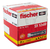 Taco Tarugo Fischer Sx 12 Hueco, Hormigon Caja X 25u